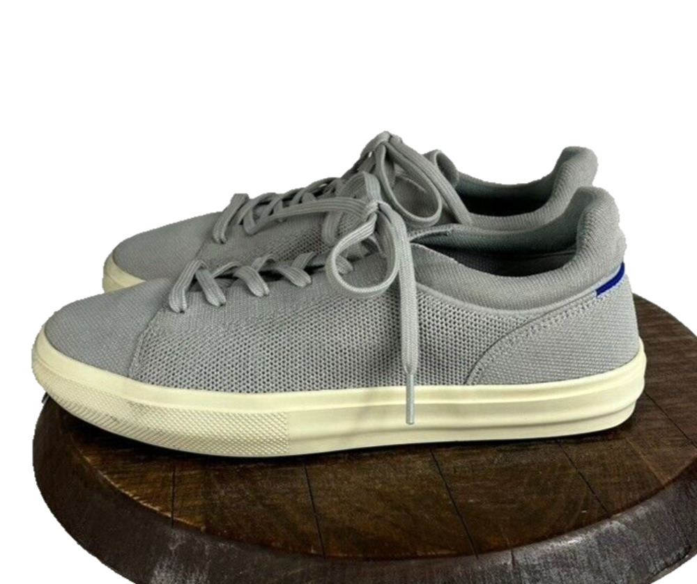 ROTHYS Shoes Unisex W11 M9.5 Gray Lace Up Low Sneakers Casual Lightweight Comfy